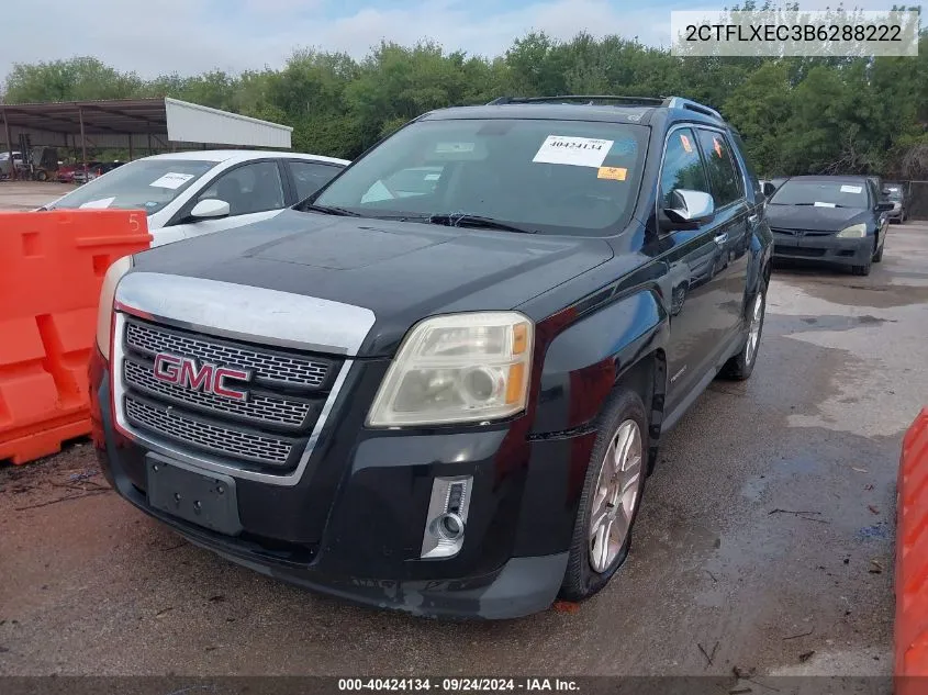 2011 GMC Terrain Slt-2 VIN: 2CTFLXEC3B6288222 Lot: 40424134