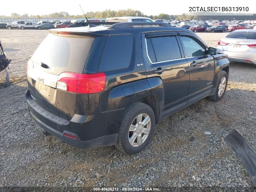 2CTALSEC1B6313910 2011 GMC Terrain Sle