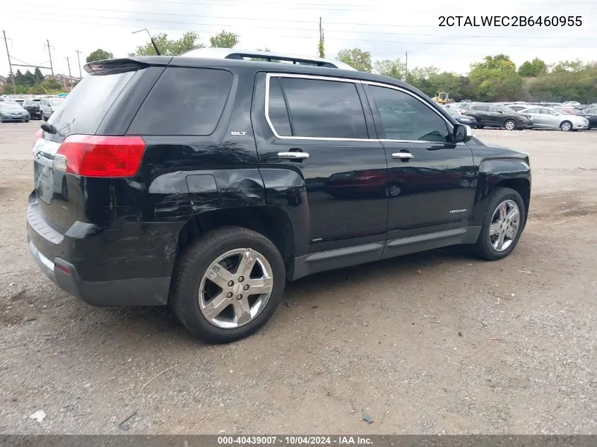 2011 GMC Terrain Slt-2 VIN: 2CTALWEC2B6460955 Lot: 40439007