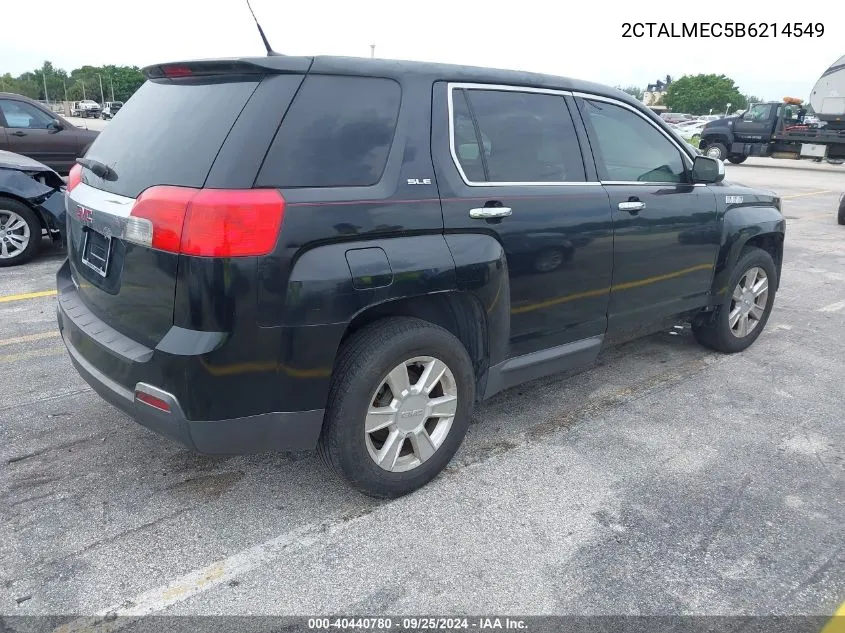 2CTALMEC5B6214549 2011 GMC Terrain Sle-1