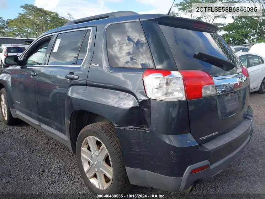 2011 GMC Terrain Sle-2 VIN: 2CTFLSE58B6346085 Lot: 40488555