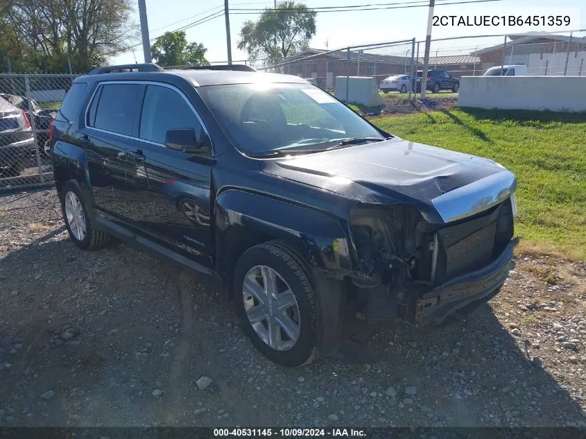 2011 GMC Terrain Slt-1 VIN: 2CTALUEC1B6451359 Lot: 40531145