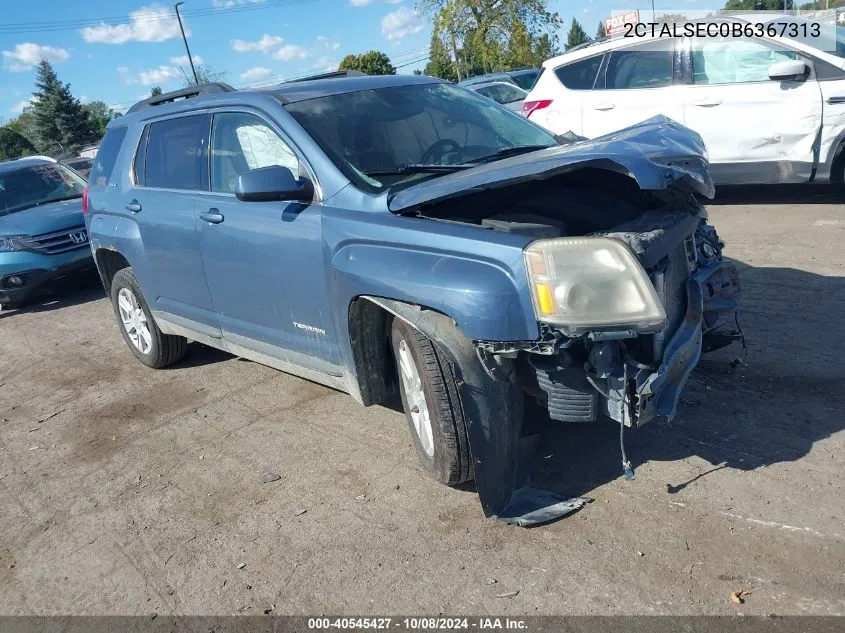 2011 GMC Terrain Sle-2 VIN: 2CTALSEC0B6367313 Lot: 40545427