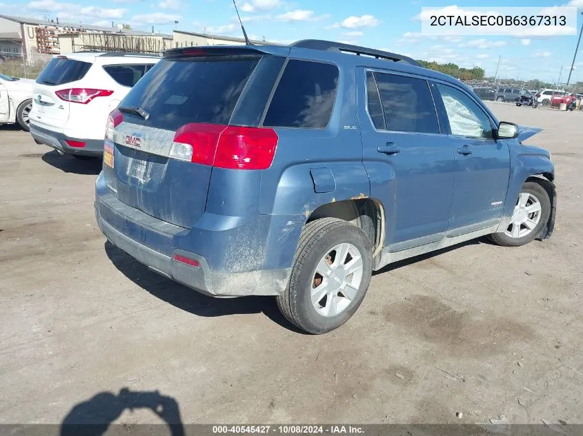 2011 GMC Terrain Sle-2 VIN: 2CTALSEC0B6367313 Lot: 40545427