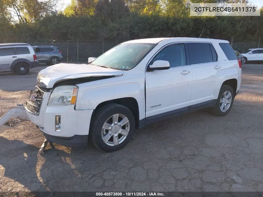 2011 GMC Terrain Sle VIN: 2CTFLREC4B6411375 Lot: 40573808