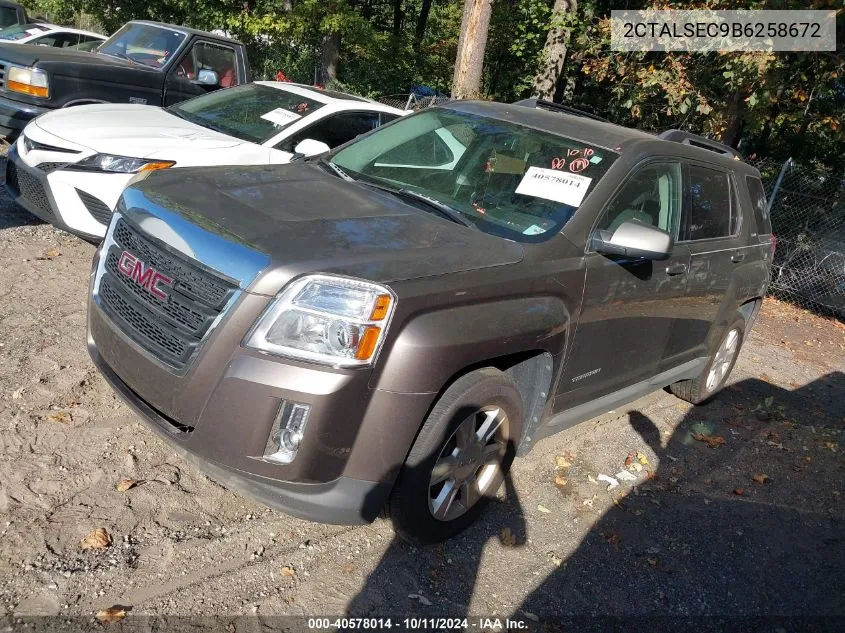 2011 GMC Terrain Sle-2 VIN: 2CTALSEC9B6258672 Lot: 40578014