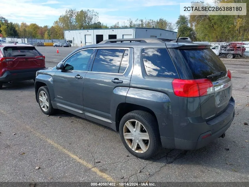 2011 GMC Terrain Sle-2 VIN: 2CTALSEC2B6388180 Lot: 40587402