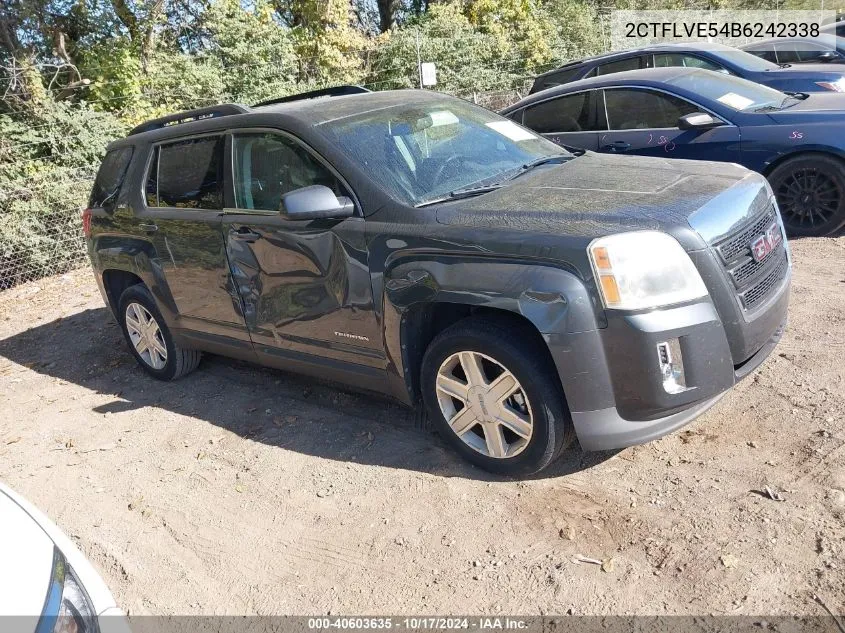 2011 GMC Terrain Slt-1 VIN: 2CTFLVE54B6242338 Lot: 40603635