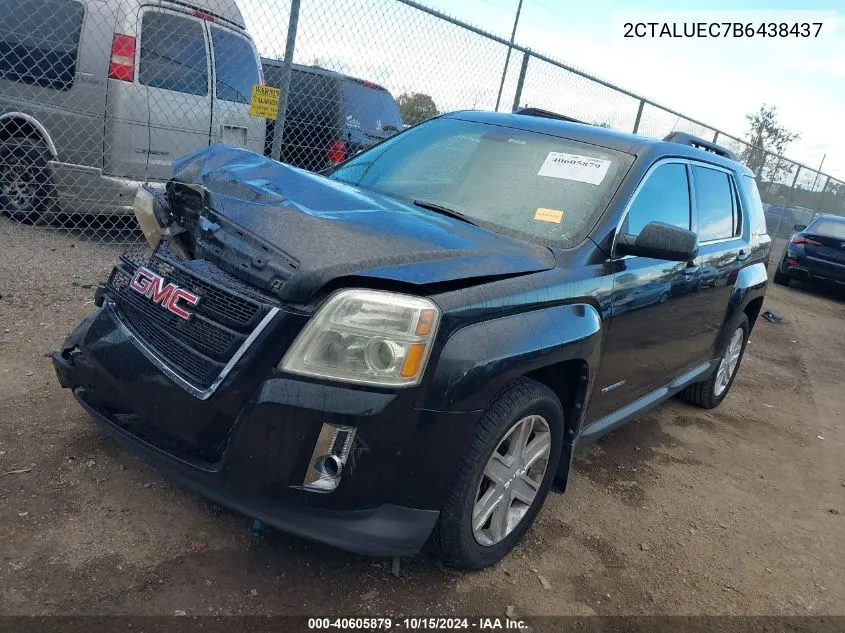 2011 GMC Terrain Slt-1 VIN: 2CTALUEC7B6438437 Lot: 40605879