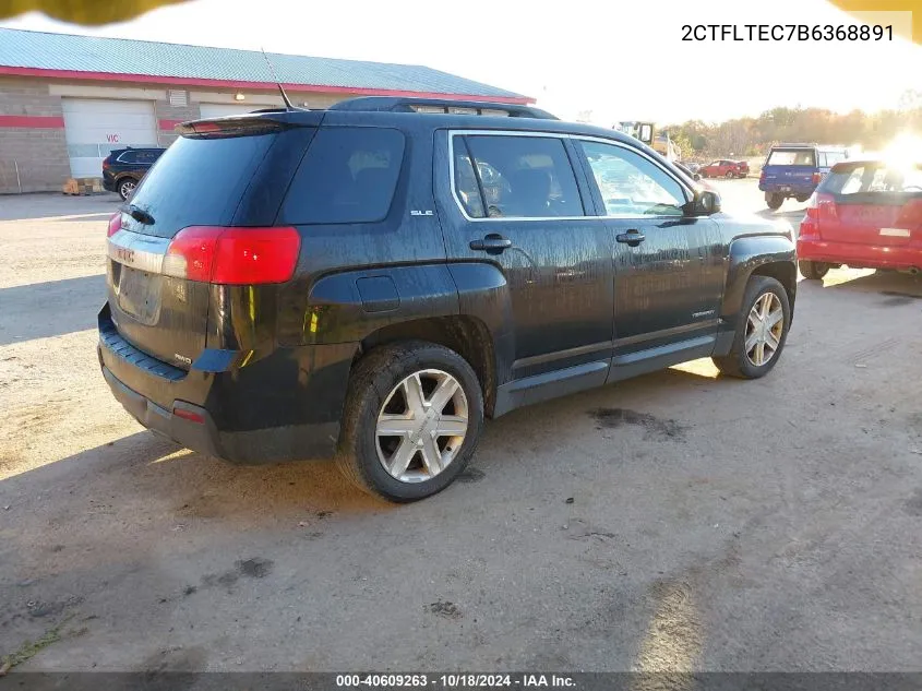 2011 GMC Terrain Sle-2 VIN: 2CTFLTEC7B6368891 Lot: 40609263