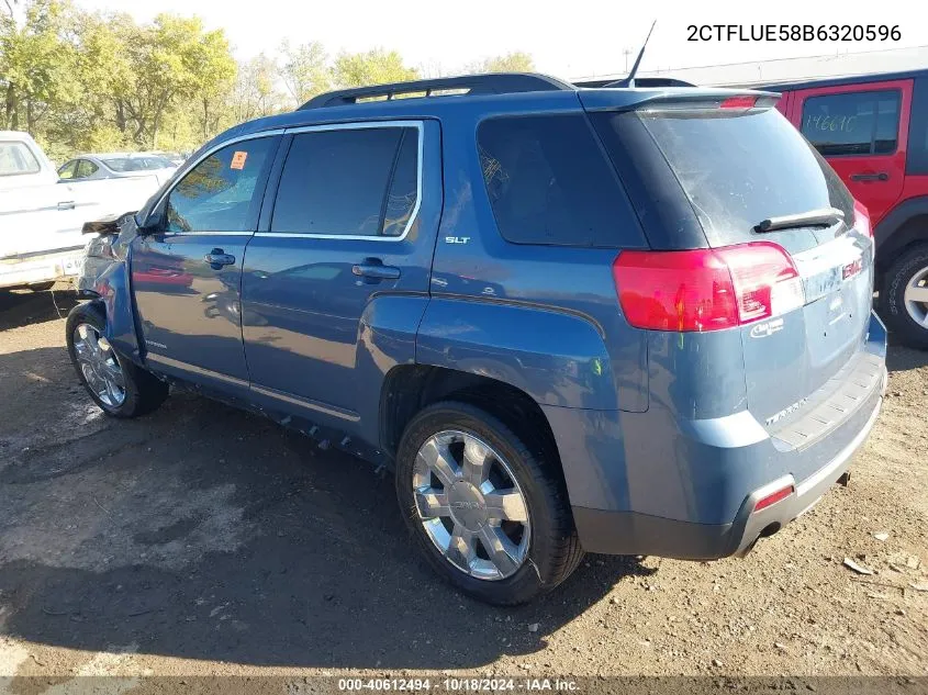 2011 GMC Terrain Slt-1 VIN: 2CTFLUE58B6320596 Lot: 40612494