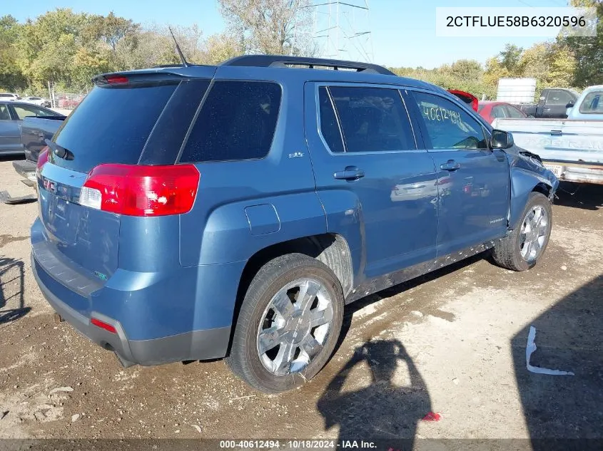 2011 GMC Terrain Slt-1 VIN: 2CTFLUE58B6320596 Lot: 40612494