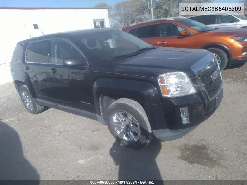 2011 GMC Terrain Sle-1 VIN: 2CTALMEC9B6405309 Lot: 40638550