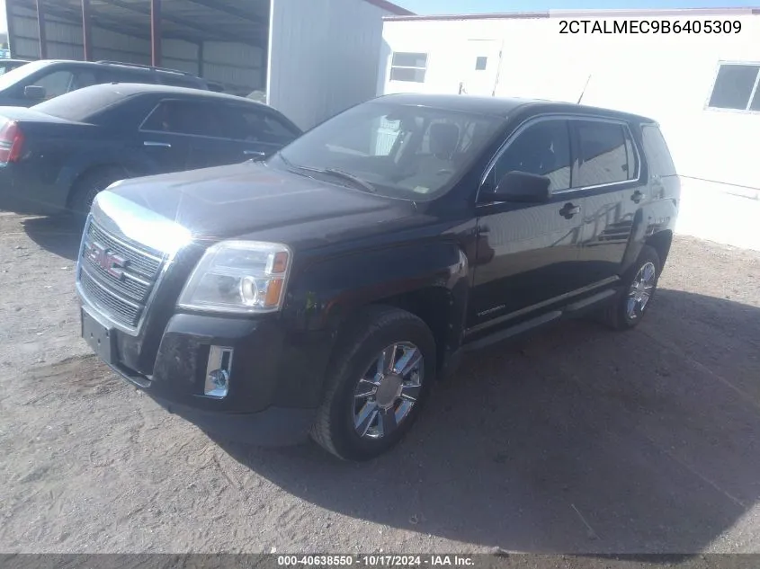 2011 GMC Terrain Sle-1 VIN: 2CTALMEC9B6405309 Lot: 40638550