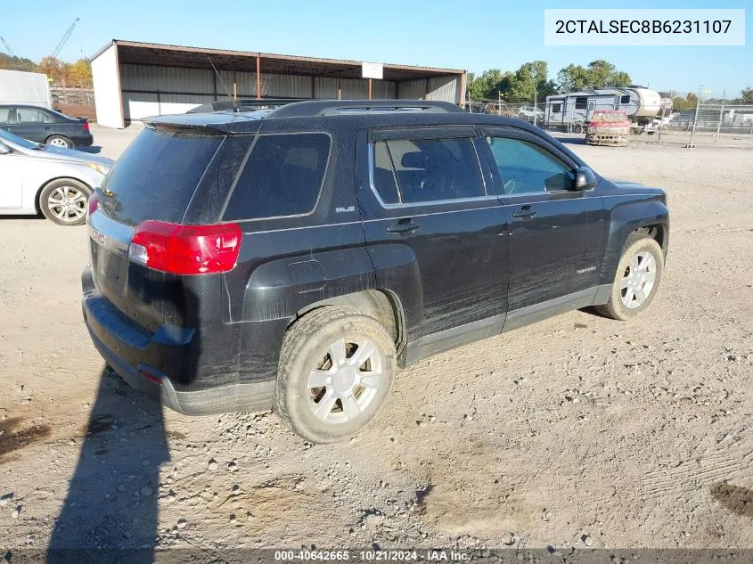 2CTALSEC8B6231107 2011 GMC Terrain Sle-2