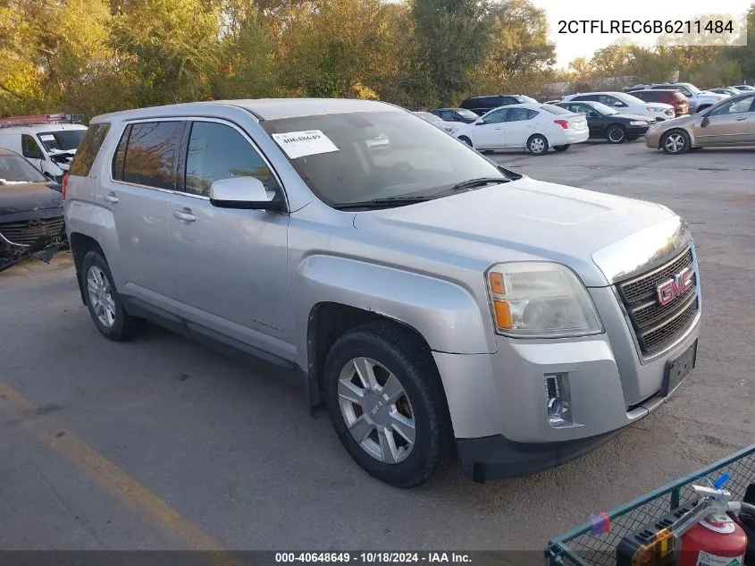 2011 GMC Terrain Sle-1 VIN: 2CTFLREC6B6211484 Lot: 40648649