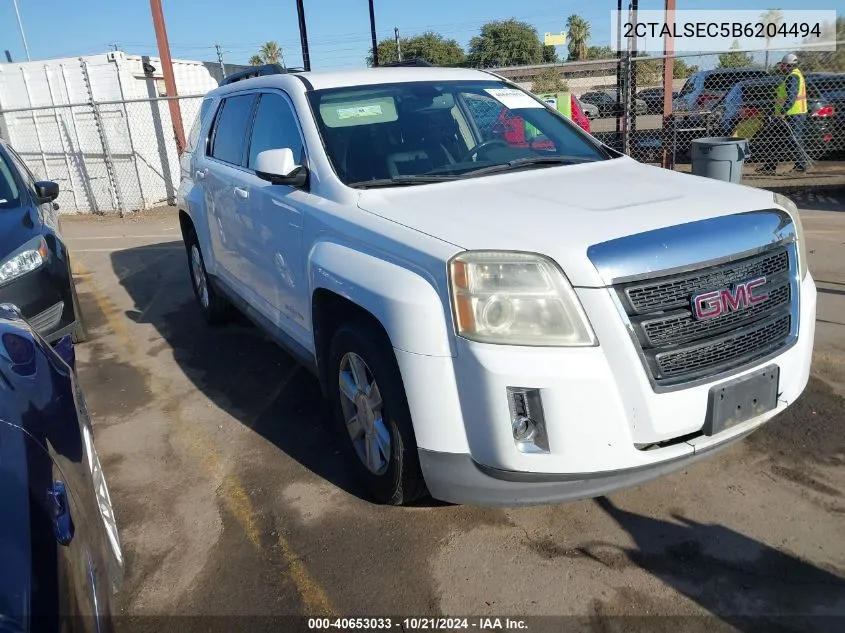 2011 GMC Terrain Sle-2 VIN: 2CTALSEC5B6204494 Lot: 40653033