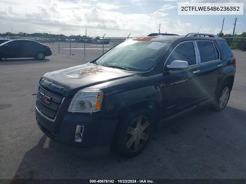 2011 GMC Terrain Slt-2 VIN: 2CTFLWE54B6236352 Lot: 40676142