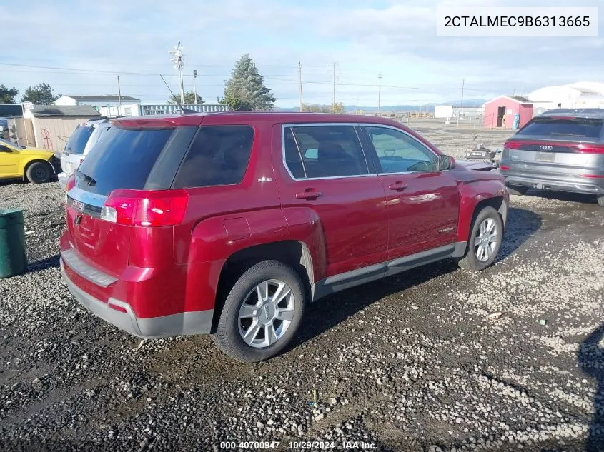 2011 GMC Terrain Sle-1 VIN: 2CTALMEC9B6313665 Lot: 40700947