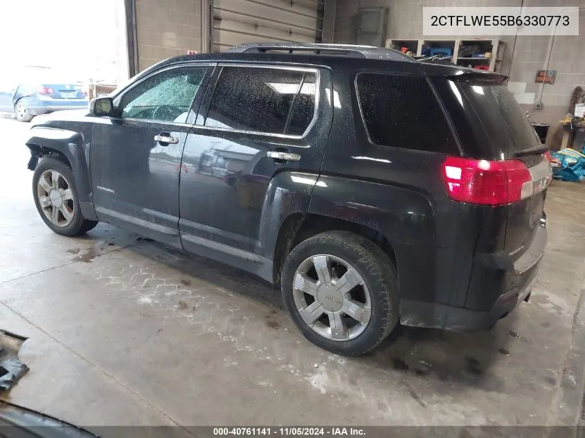 2011 GMC Terrain Slt-2 VIN: 2CTFLWE55B6330773 Lot: 40761141