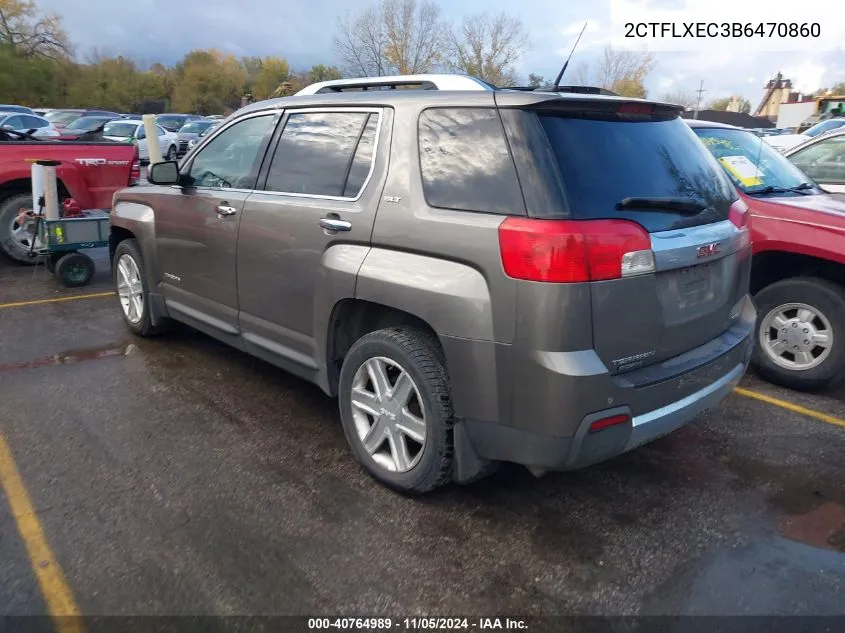 2011 GMC Terrain Slt-2 VIN: 2CTFLXEC3B6470860 Lot: 40764989