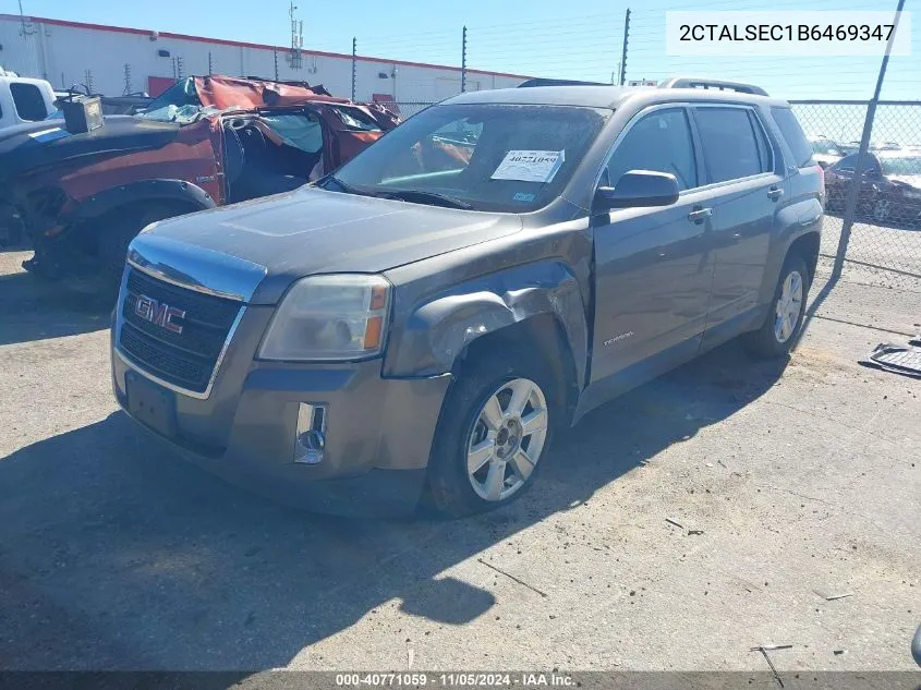 2011 GMC Terrain Sle-2 VIN: 2CTALSEC1B6469347 Lot: 40771059