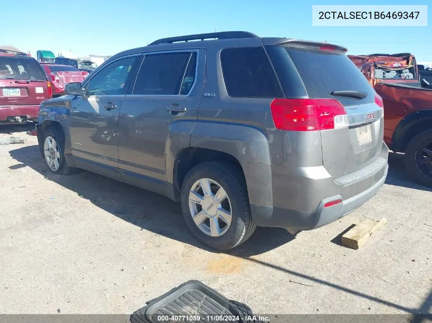 2011 GMC Terrain Sle-2 VIN: 2CTALSEC1B6469347 Lot: 40771059