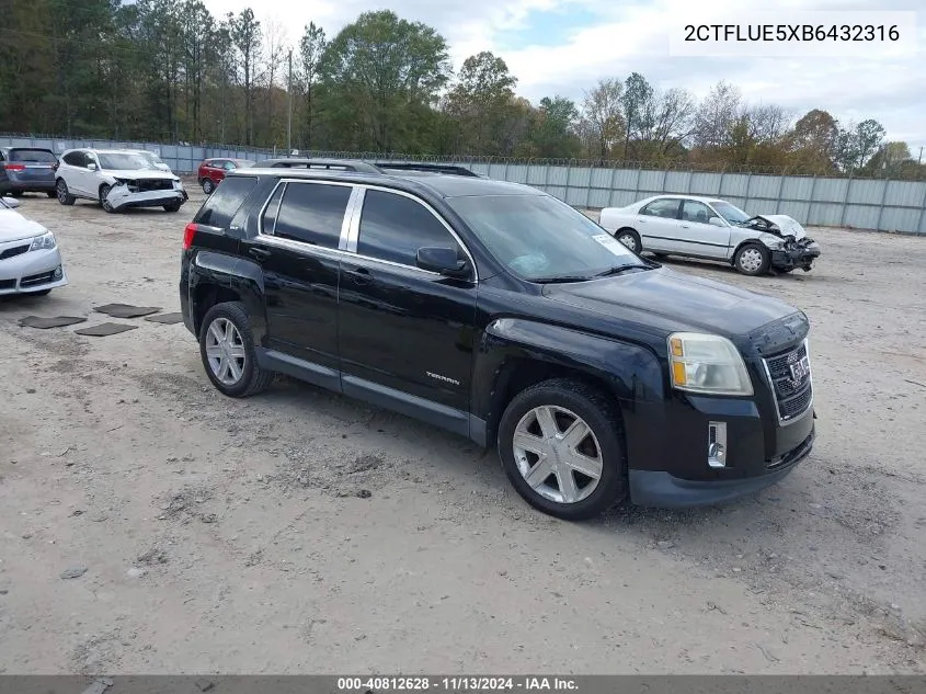 2011 GMC Terrain Slt-1 VIN: 2CTFLUE5XB6432316 Lot: 40812628