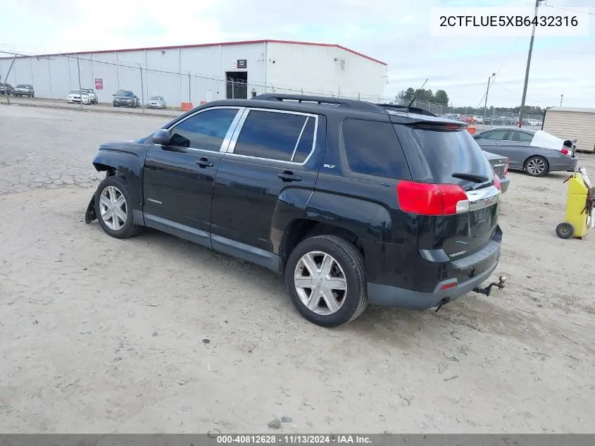 2011 GMC Terrain Slt-1 VIN: 2CTFLUE5XB6432316 Lot: 40812628