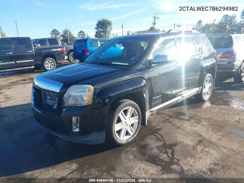 2011 GMC Terrain Slt-2 VIN: 2CTALWEC7B6294982 Lot: 40844156