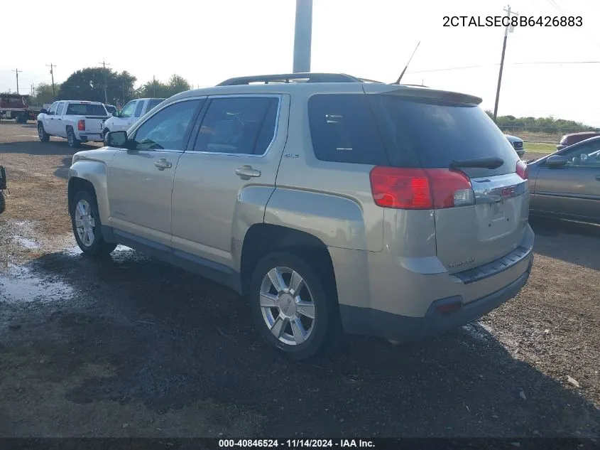 2011 GMC Terrain Sle-2 VIN: 2CTALSEC8B6426883 Lot: 40846524