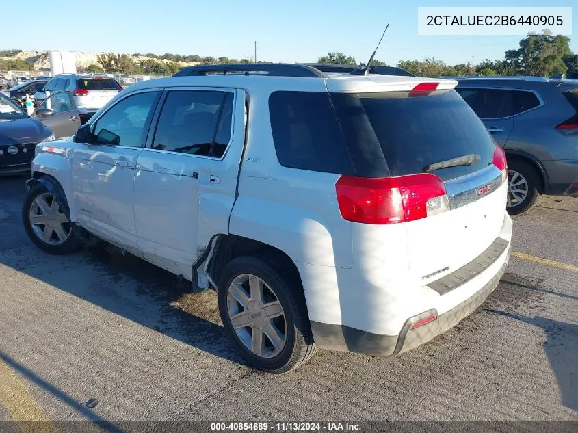 2011 GMC Terrain Slt-1 VIN: 2CTALUEC2B6440905 Lot: 40854689