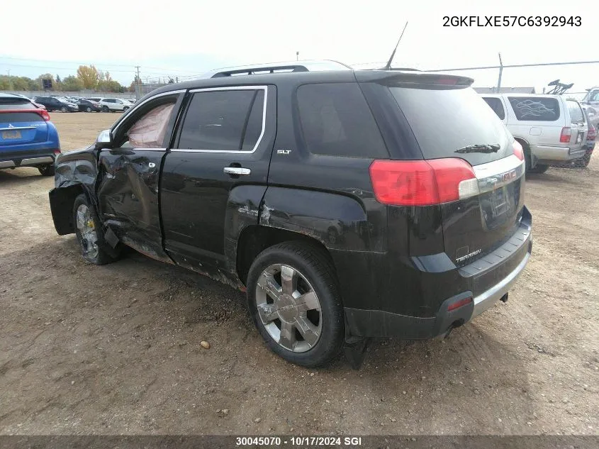 2012 GMC Terrain Slt VIN: 2GKFLXE57C6392943 Lot: 30045070