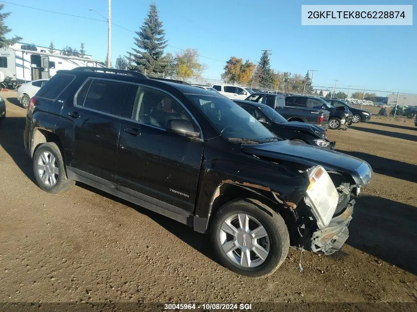 2012 GMC Terrain Sle VIN: 2GKFLTEK8C6228874 Lot: 30045964