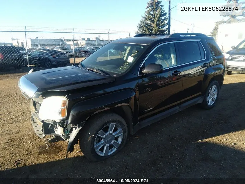 2012 GMC Terrain Sle VIN: 2GKFLTEK8C6228874 Lot: 30045964