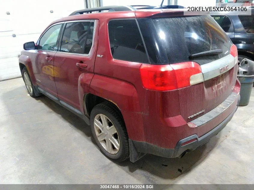 2GKFLVE5XC6364106 2012 GMC Terrain Slt