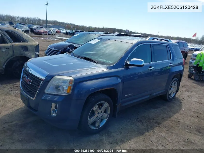 2012 GMC Terrain Slt-2 VIN: 2GKFLXE52C6120428 Lot: 39259100