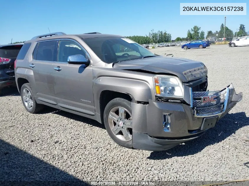 2012 GMC Terrain Slt-2 VIN: 2GKALWEK3C6157238 Lot: 39791598