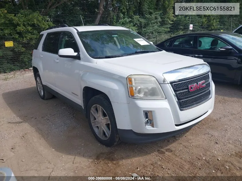 2012 GMC Terrain Sle-2 VIN: 2GKFLSE5XC6155821 Lot: 39880008