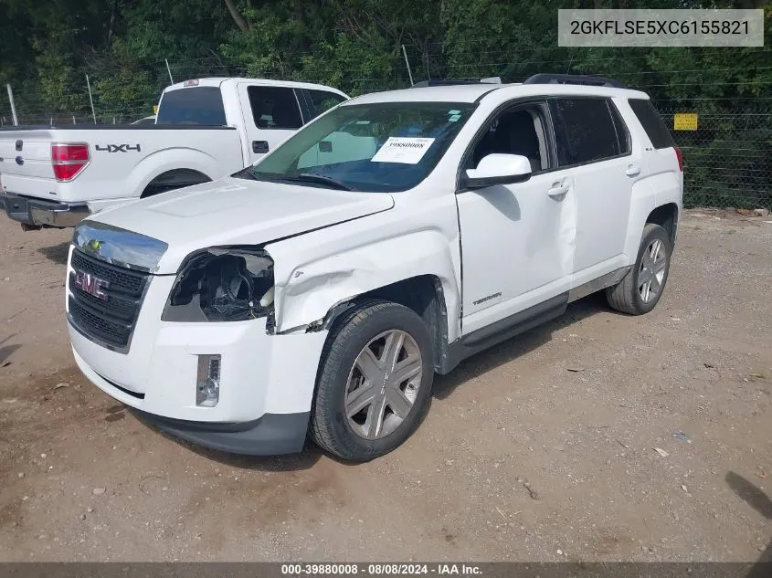 2012 GMC Terrain Sle-2 VIN: 2GKFLSE5XC6155821 Lot: 39880008