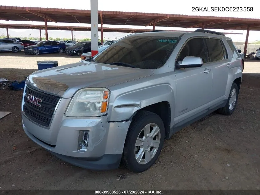 2012 GMC Terrain Sle-2 VIN: 2GKALSEK0C6223558 Lot: 39983525