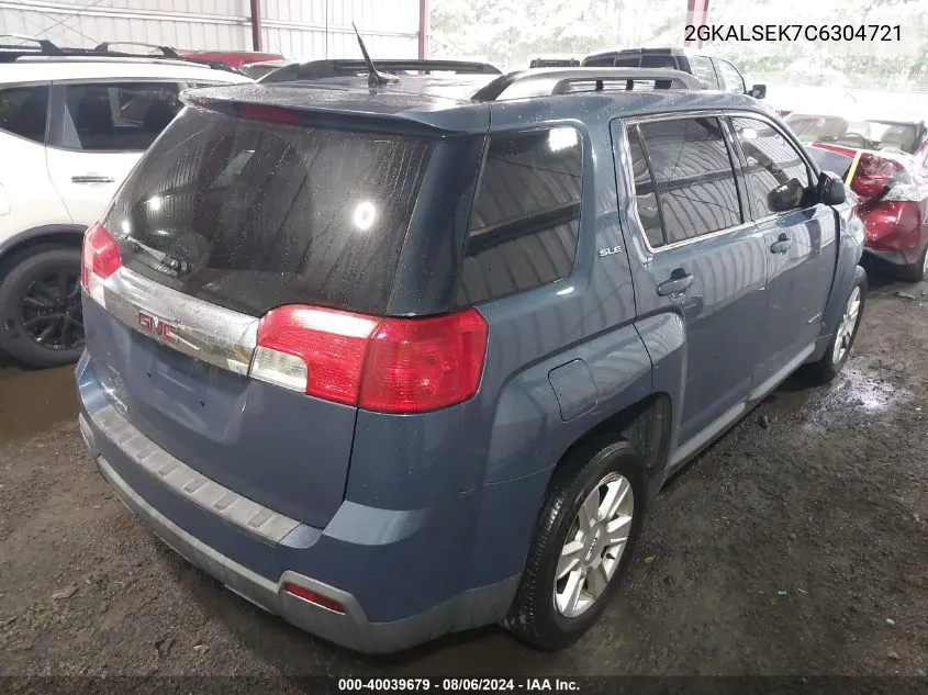 2GKALSEK7C6304721 2012 GMC Terrain Sle-2