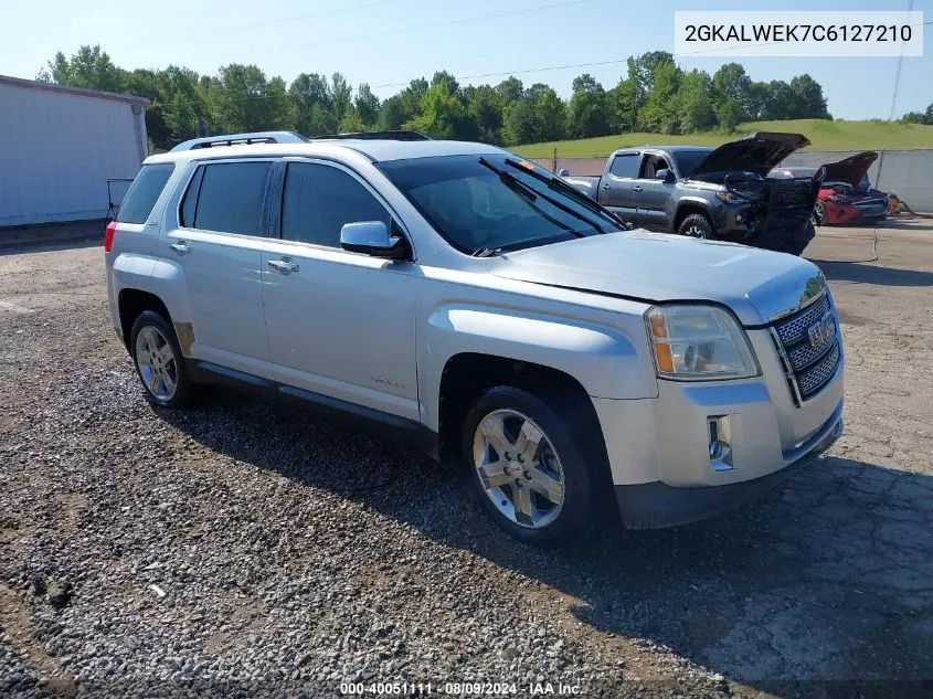 2012 GMC Terrain Slt-2 VIN: 2GKALWEK7C6127210 Lot: 40051111