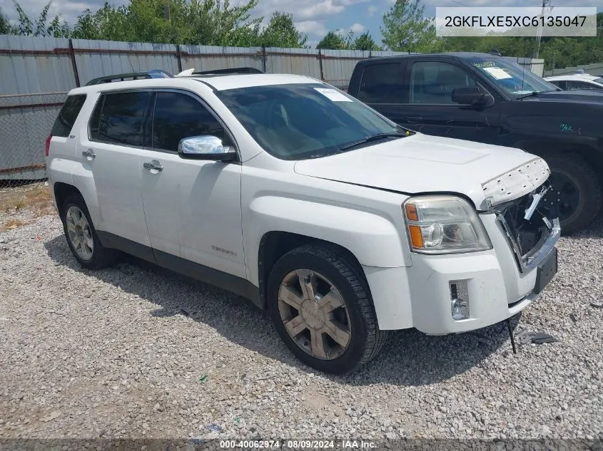 2012 GMC Terrain Slt-2 VIN: 2GKFLXE5XC6135047 Lot: 40062974