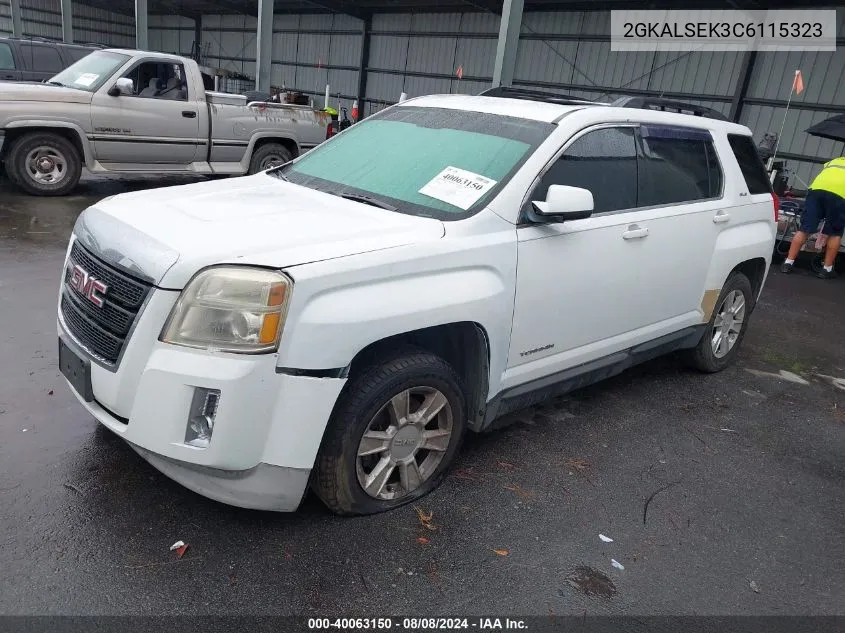 2GKALSEK3C6115323 2012 GMC Terrain Sle-2