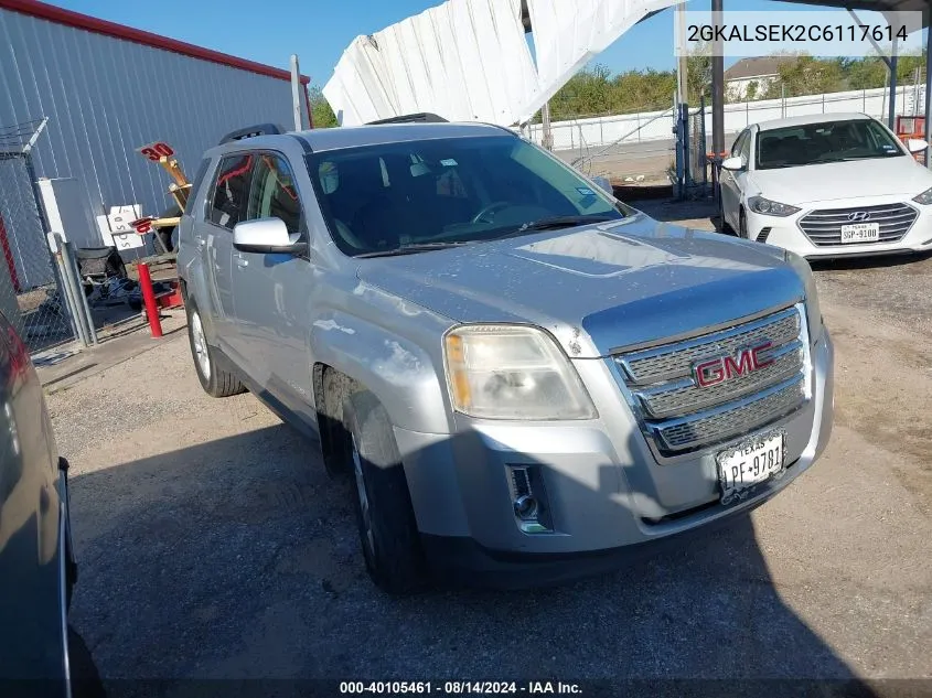 2012 GMC Terrain Sle-2 VIN: 2GKALSEK2C6117614 Lot: 40105461