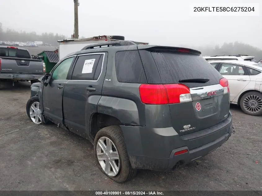 2GKFLTE58C6275204 2012 GMC Terrain Sle-2