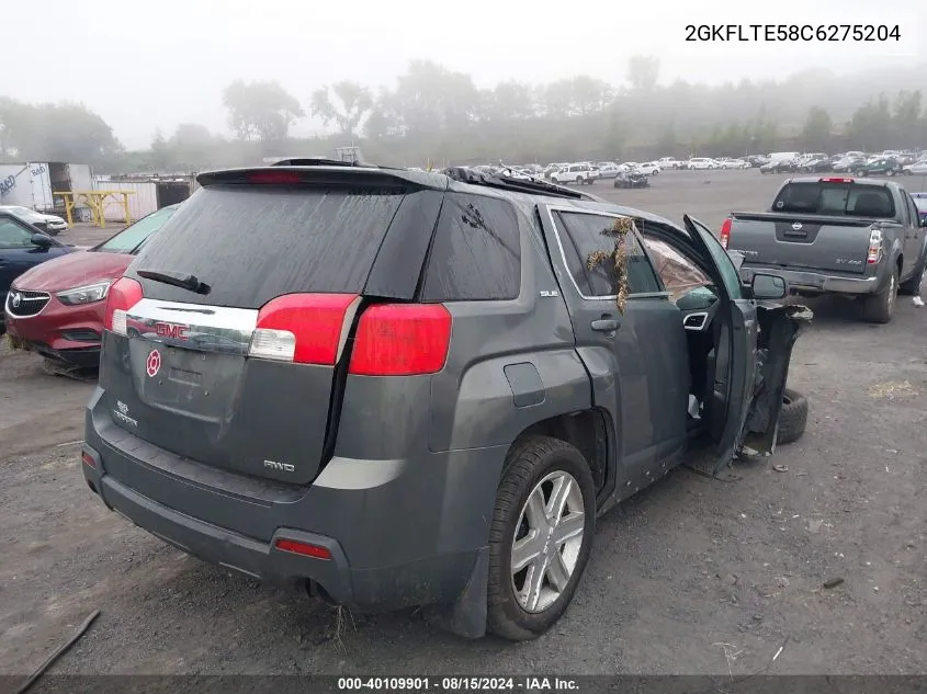 2012 GMC Terrain Sle-2 VIN: 2GKFLTE58C6275204 Lot: 40109901