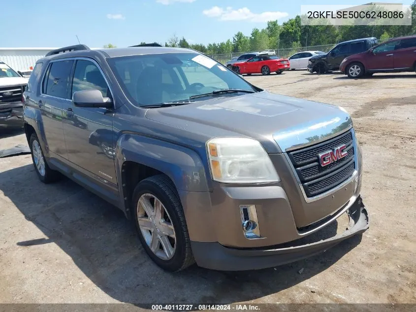 2012 GMC Terrain Sle-2 VIN: 2GKFLSE50C6248086 Lot: 40112727