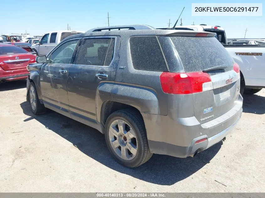 2012 GMC Terrain Slt VIN: 2GKFLWE50C6291477 Lot: 40140313